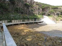 boat ramp and board walk